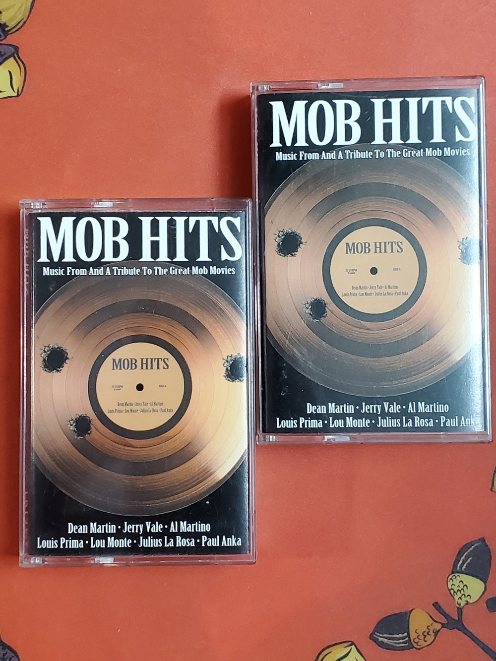Mob Hits 2 Cassette Tapes -  Music Collection